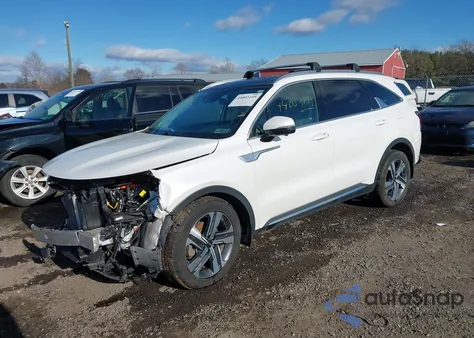2022 Kia Sorento Plug-In Hybrid Sx Prestige z USA, uszkodzony, nr VIN KNDRMDLHXN5093981